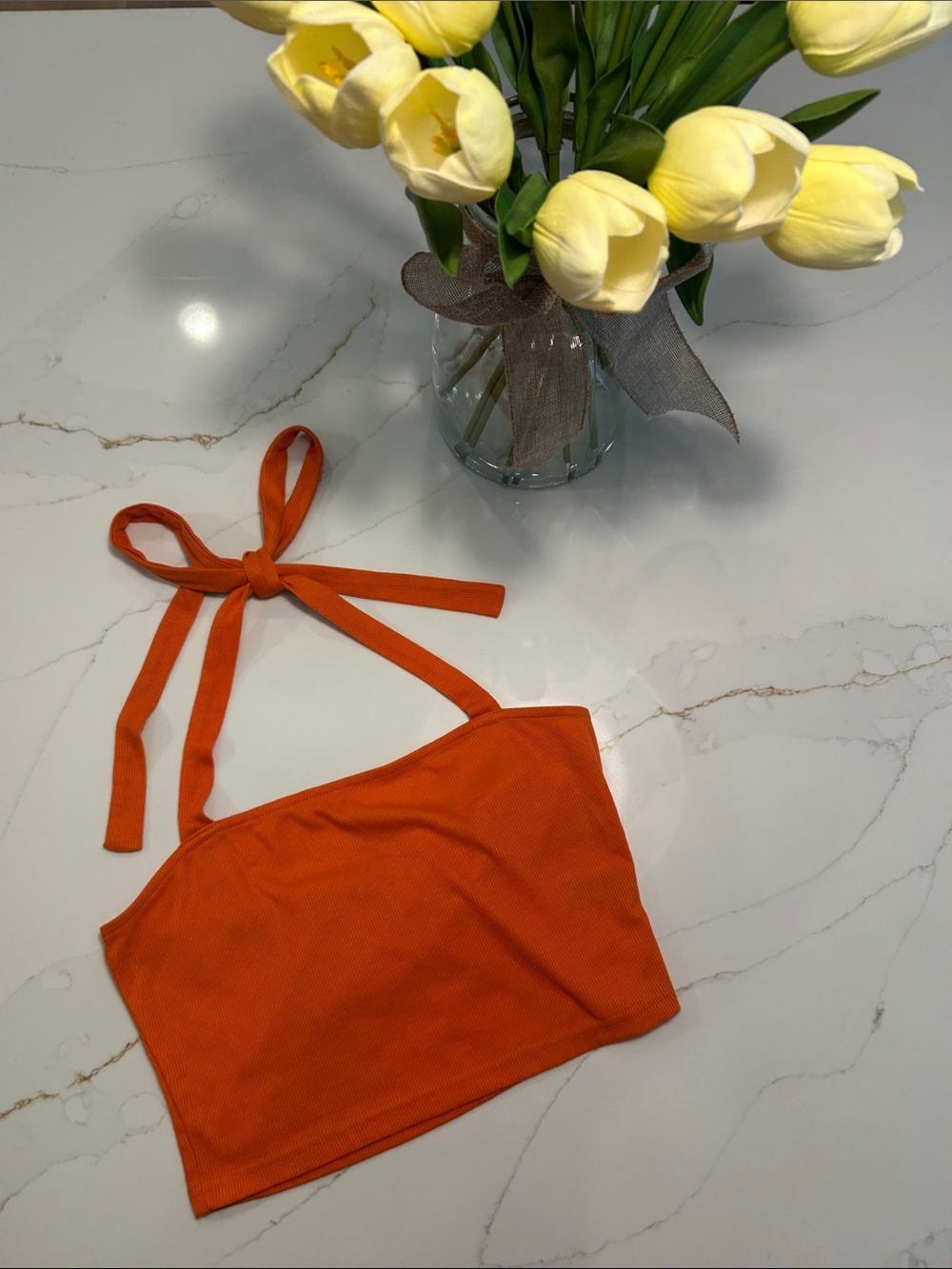 Cider Halter Crop Top